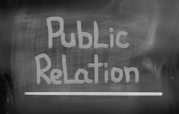 Pojęcie public relations — Zdjęcie stockowe