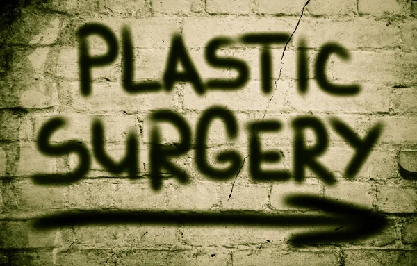 Concepto de cirugía plástica — Foto de Stock