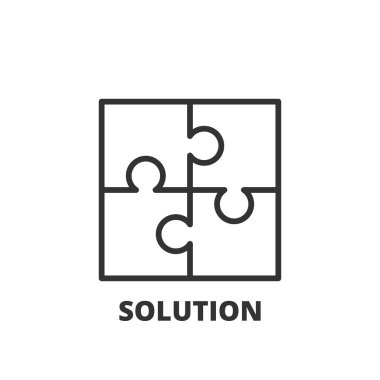 Satırı simgesi. çözüm