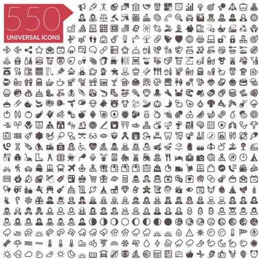 550 Icon set