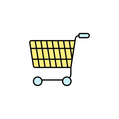 Alışveriş, torba hattı ikonu. Kara Cuma elementleri ve satış ikonu. Kaliteli grafik tasarım simgesi. Beyaz arka planda web, logo, mobil uygulama, UI, UX için kullanılabilir