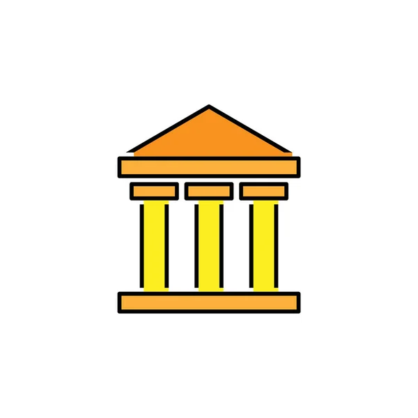 Иконка Юридического Цвета Командная Работа Над Идеей Знаки Символы Могут — стоковый вектор
