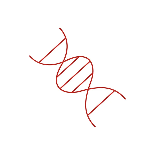 Dna Biologie Lijn Icoon Element Van Pictogrammen Ter Illustratie Van — Stockvector