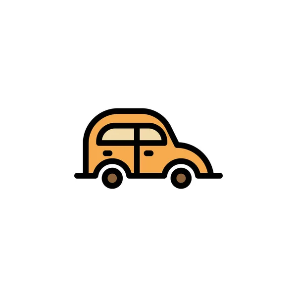 Día Las Madres Icono Contorno Del Coche Elemento Del Icono — Vector de stock