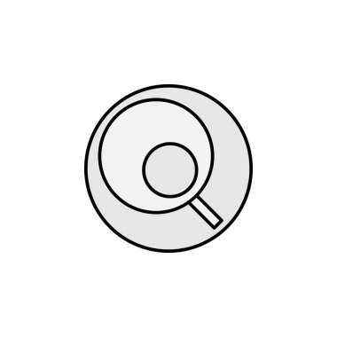 Fincan ve çay tabağı renkli ikon. Web, logo, mobil uygulama, UI, UX renkli simge için kullanılabilir