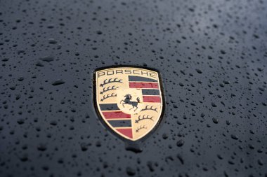 Bir Porsche Boxter 718 'in detaylı görüntüleri, Almanya