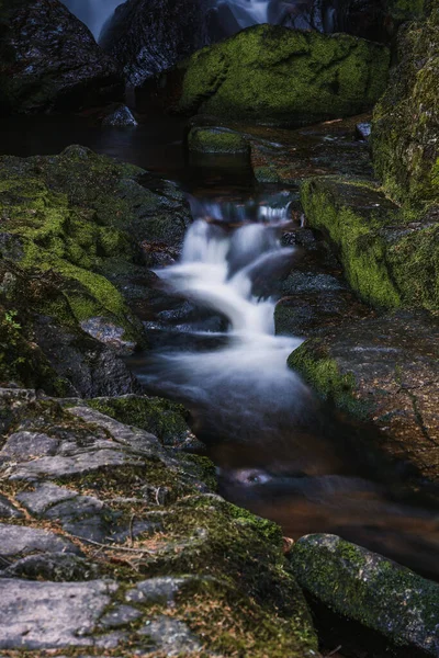 Cascadas Menzenschwander Del Bosque Negro Schwarzwald Baden Wuerttemberg Alemania — Foto de Stock