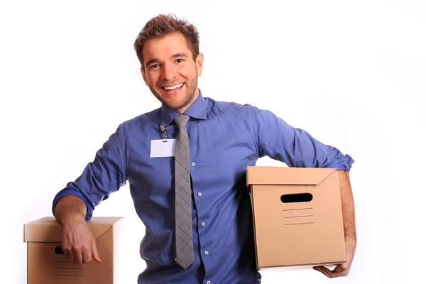 Young male worker — Stock Photo, Image