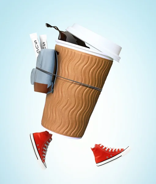 Disposable coffee cup