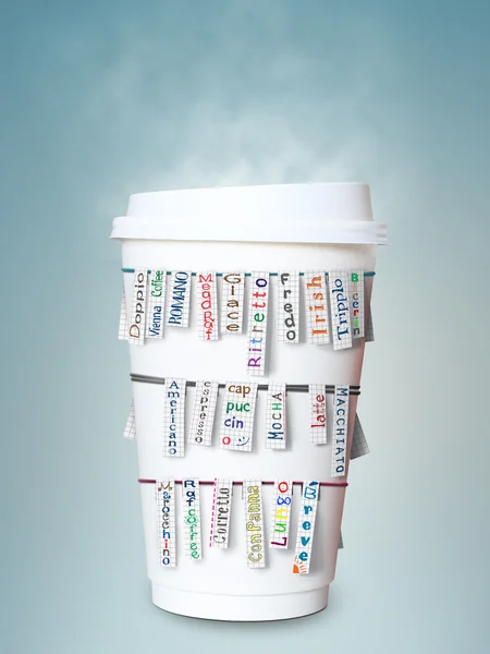 Disposable coffee Cup — Stock Photo, Image