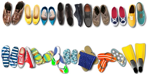 Sommarlov och skor — Stockfoto