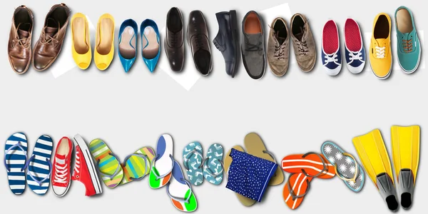 Nyaralás és cipők — Stock Fotó