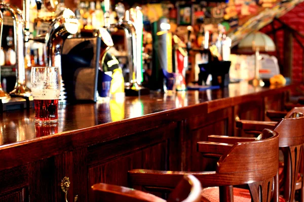 Chrome beer taps — Stock Photo, Image