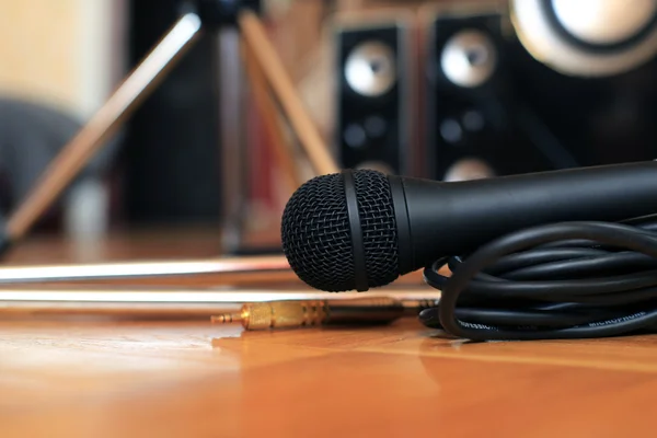 Music microphone — Stock Photo, Image