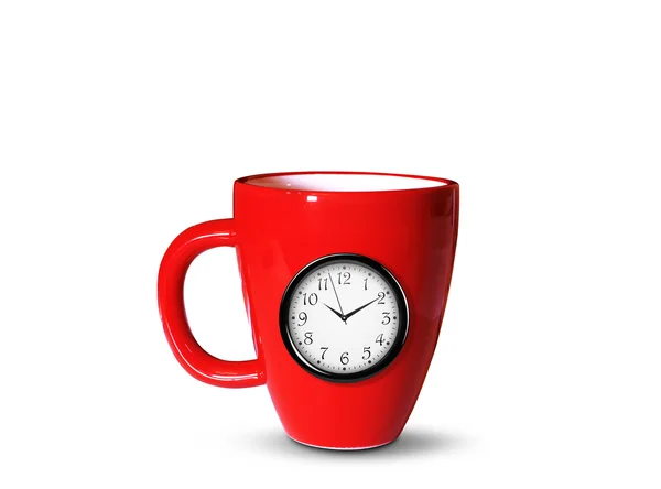 Cup clock — Stock Photo, Image