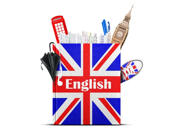 Język angielski — Zdjęcie stockowe