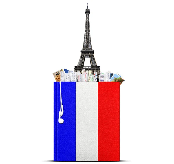 Língua francesa — Fotografia de Stock
