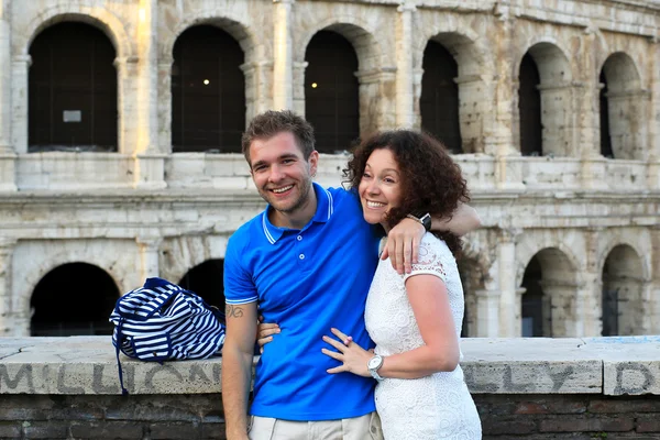 Couple de touristes à Rome — Photo