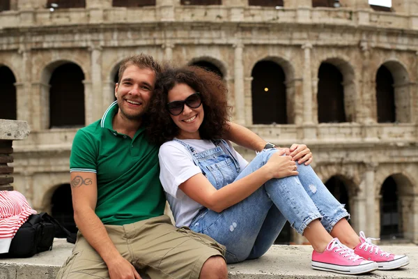 Couple voyage en Italie — Photo
