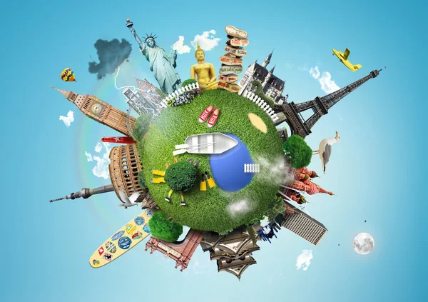 Simge yapılar ile küçük gezegen