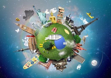 Simge yapılar ile küçük gezegen