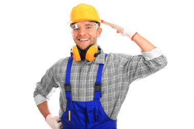 Sarı kask oluşturucu