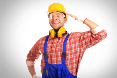 Sarı kask oluşturucu