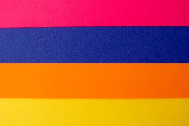 Renkli kağıt arkaplan. Yukarıdan manzara. Metin için boşluk.