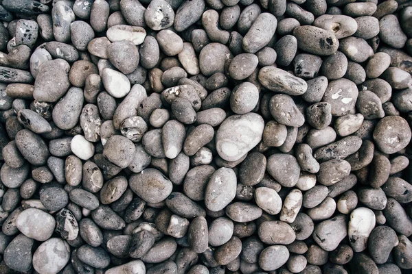 Gray Gravel Pattern Abstract Background Texture Top View Background Sea — Stock Photo, Image