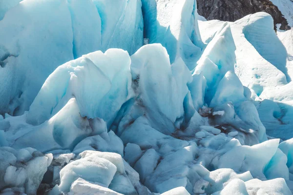 Schöne Landschaft Auf Den Bergen Und Der Gletscher Svartisen Landschaft — Stockfoto