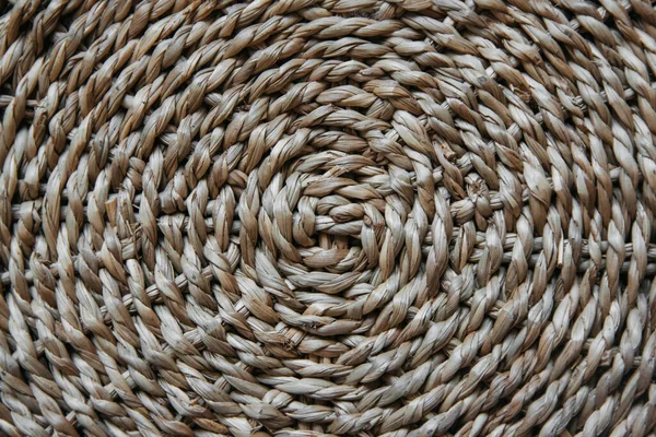 Structure Background Wicker Basket Pattern Texture Close — Stock Photo, Image