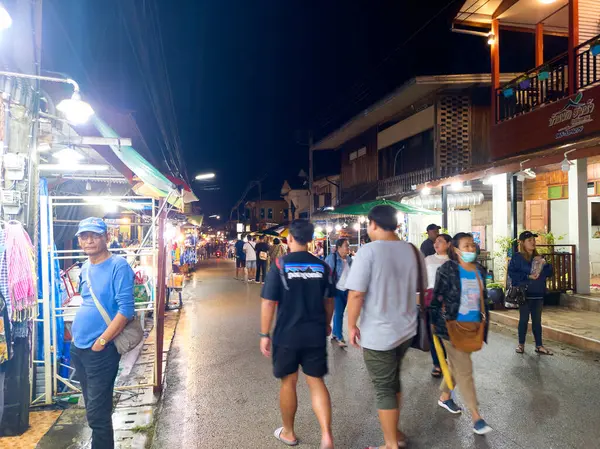 Loei Chiang Khan Thailand Oktober 2020 Chiang Khan Walking Street — Stockfoto