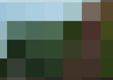 Kareli soyut renkli mozaik Geometrik desenler Resim olarak Oluştur