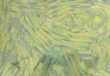 Soyut yağlı boya tablosu. Tasarımlar yaratmak için empresyonist stil..