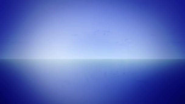 Blue Background Animated Blue Light — Stock Video