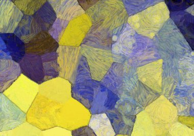 Soyut yağlı boya tablosu. Tasarımlar yaratmak için empresyonist stil..