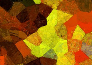 Soyut yağlı boya tablosu. Tasarımlar yaratmak için empresyonist stil..