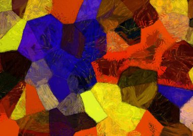 Soyut yağlı boya tablosu. Tasarımlar yaratmak için empresyonist stil..