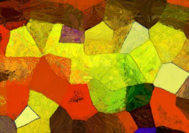 Soyut yağlı boya tablosu. Tasarımlar yaratmak için empresyonist stil..