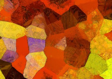 Soyut yağlı boya tablosu. Tasarımlar yaratmak için empresyonist stil..