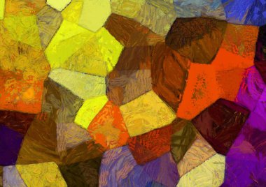 Soyut yağlı boya tablosu. Tasarımlar yaratmak için empresyonist stil..