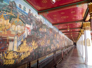 Büyük Saray Wat Phra KaewTemple of the Emerald Buddha, Tayland 'ın simgesi dünyanın dört bir yanından turistlerin ziyaret etmeyi özlemediği yer..