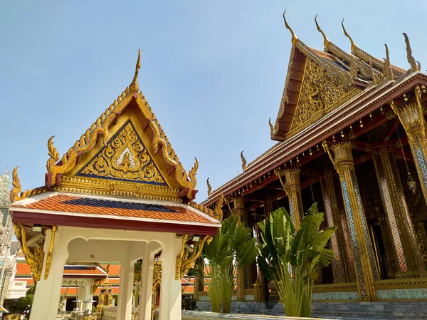 Büyük Saray Wat Phra Kaewtemple Emerald Buddha Tayland Simgesi Dünyanın — Stok fotoğraf