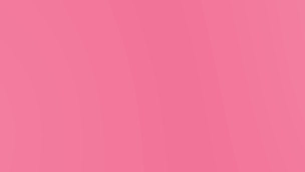 Rosa färg bakgrund rosa färg animerad med ljus. — Stockvideo