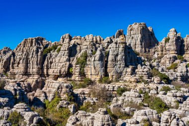 Kayaların eşsiz şekli, 150 milyon yıl önce Jurasik Çağı sırasında meydana gelen erozyondan kaynaklanmaktadır. Tüm dağ, deniz suyu altındaydı. Torcal de Antequera