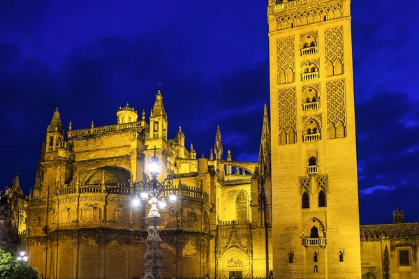 Catedral Católica Santa Maria Catedral Santa Maria Sede Sevilha Andaluzia — Fotografia de Stock