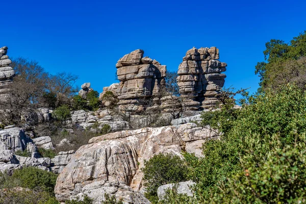 Jedinečný Tvar Skal Způsoben Erozí Které Došlo Před 150 Miliony — Stock fotografie