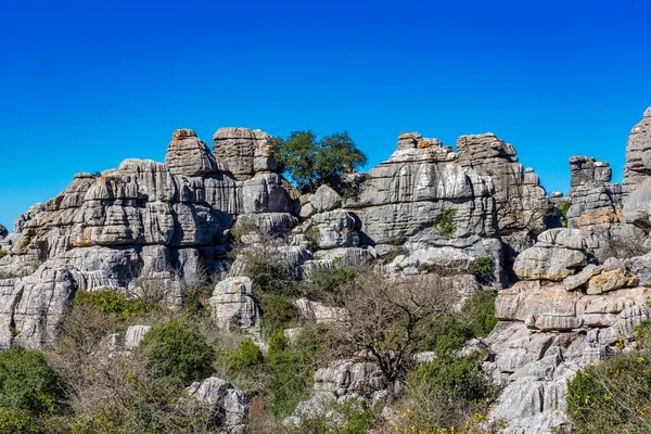 Forma Única Las Rocas Debe Erosión Que Ocurrió Hace 150 — Foto de Stock