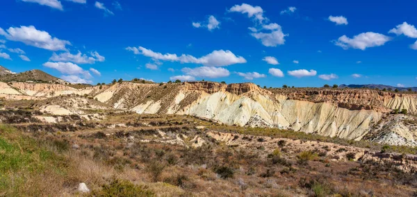 Die Badlands Von Abanilla Und Mahoya Bei Murcia Spanien Ein — Stockfoto