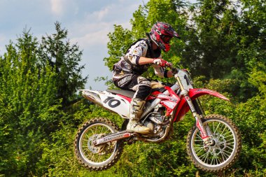 Windsberg, Almanya - 29 Haziran 2019 Motocross eğitimi Windsberg Almanya